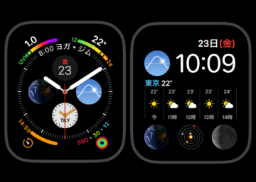 AppleWatch4文字盤「インフォグラフ」