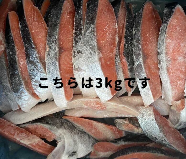 銀鮭3kg